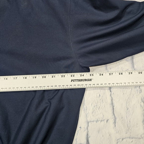 Jos A Bank MENS SIZE S Windbreaker Navy Blue Golf Apparel Leadbetter - Picture 4 of 10